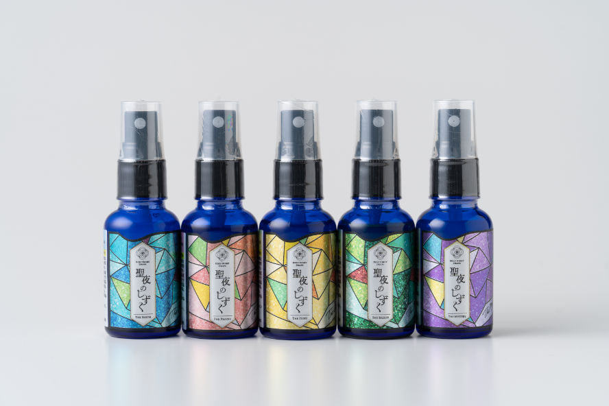 聖夜のしずくのパッケージとボトル