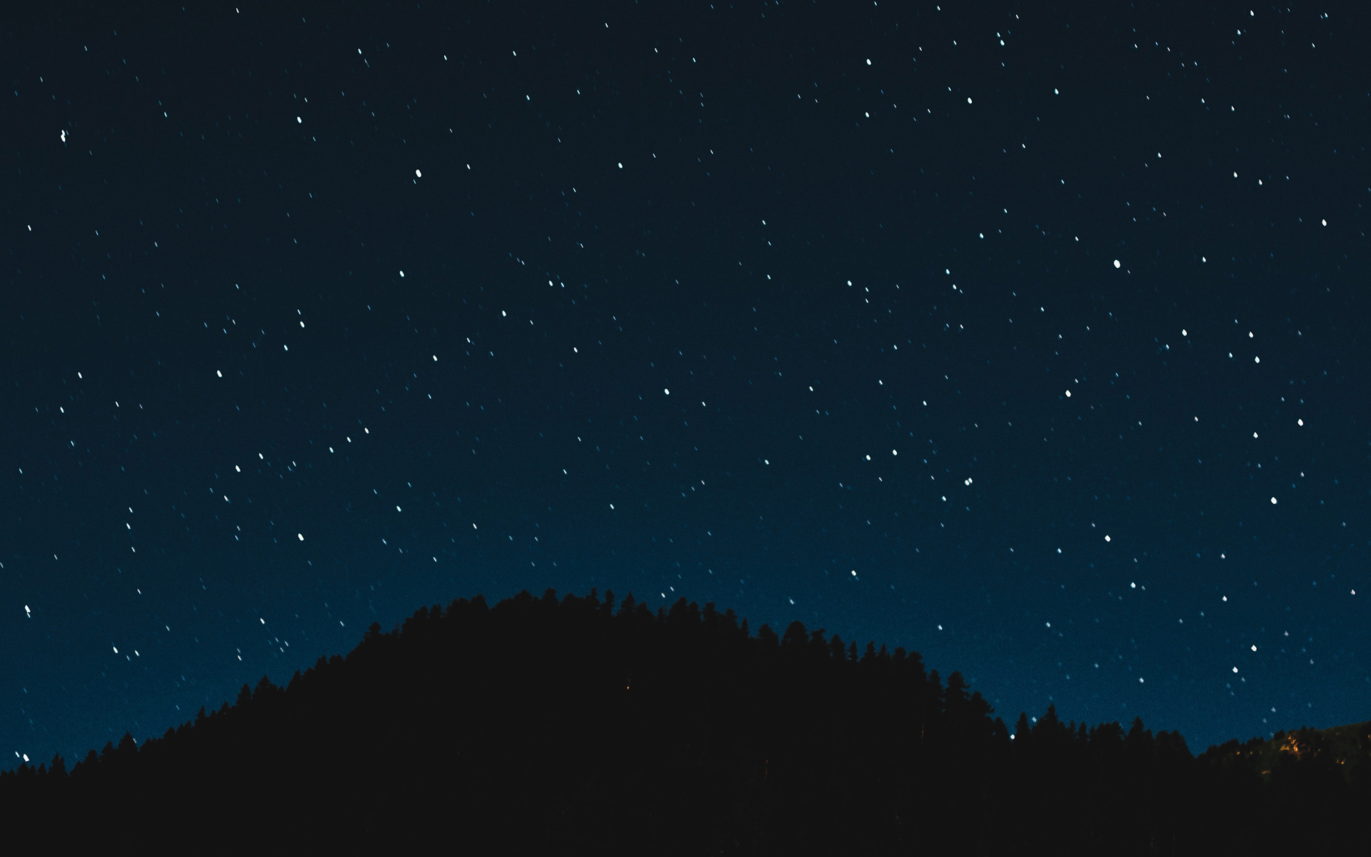 糸島の夜空に輝く満点の星