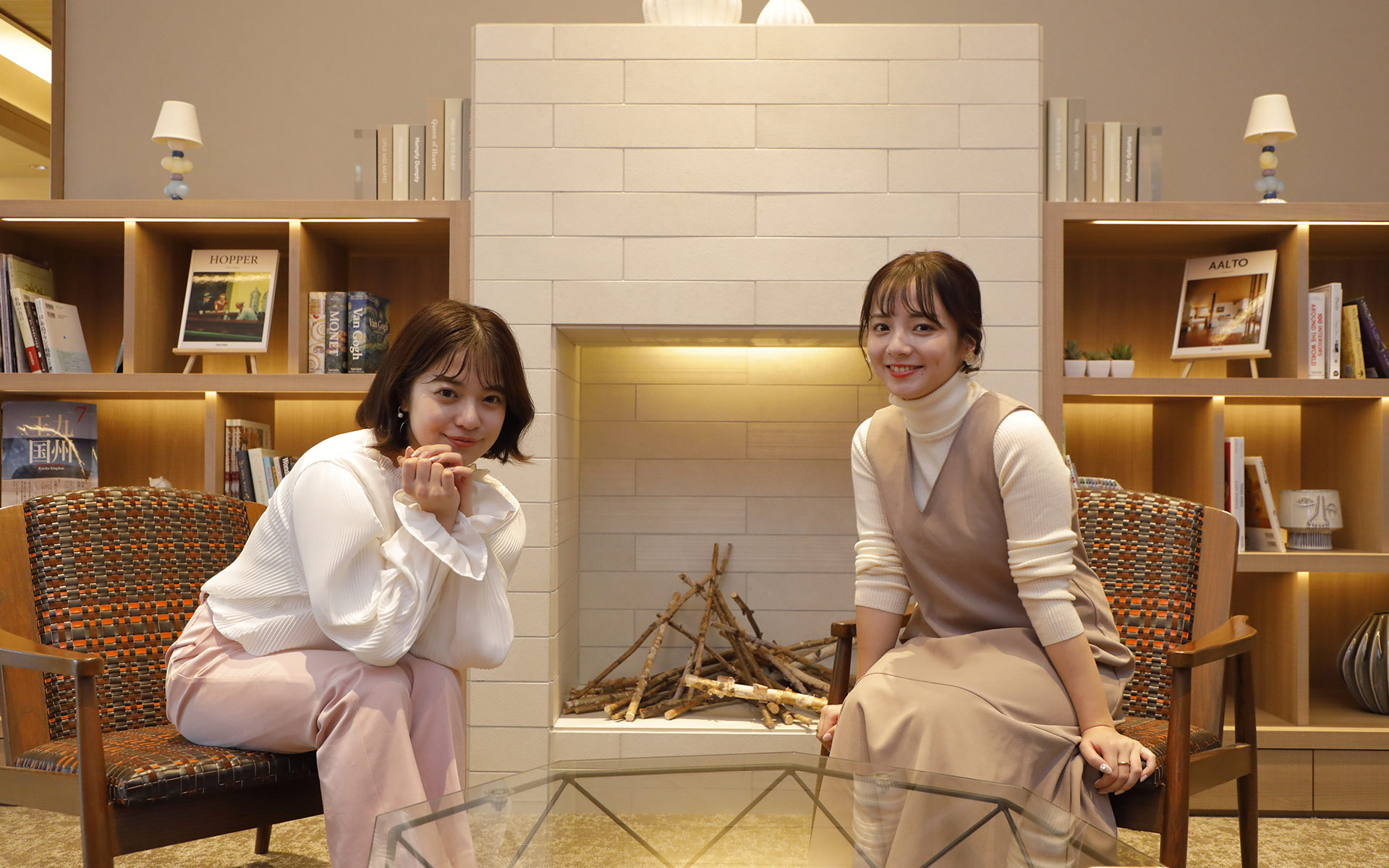 ブック＆カフェの様子