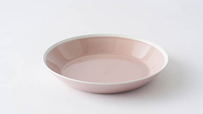 波佐見焼 ホワイトライン 皿の画像