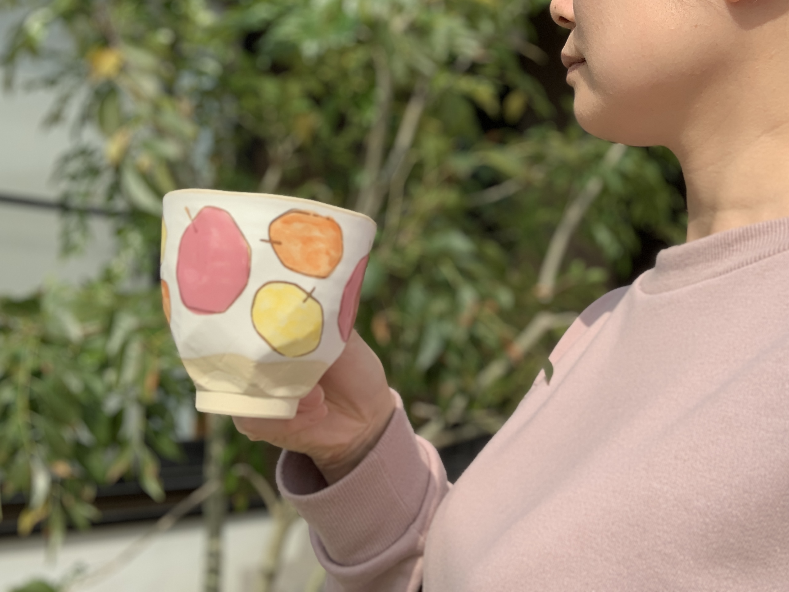 波佐見焼 瑞幸窯 りんご マグカップ ペアセット | ROXY(ROXY) | エンニチ