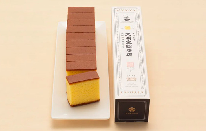 長崎カステラ0.6号（0.6号10切入×1本入）｜文明堂総本店(文明堂総本店