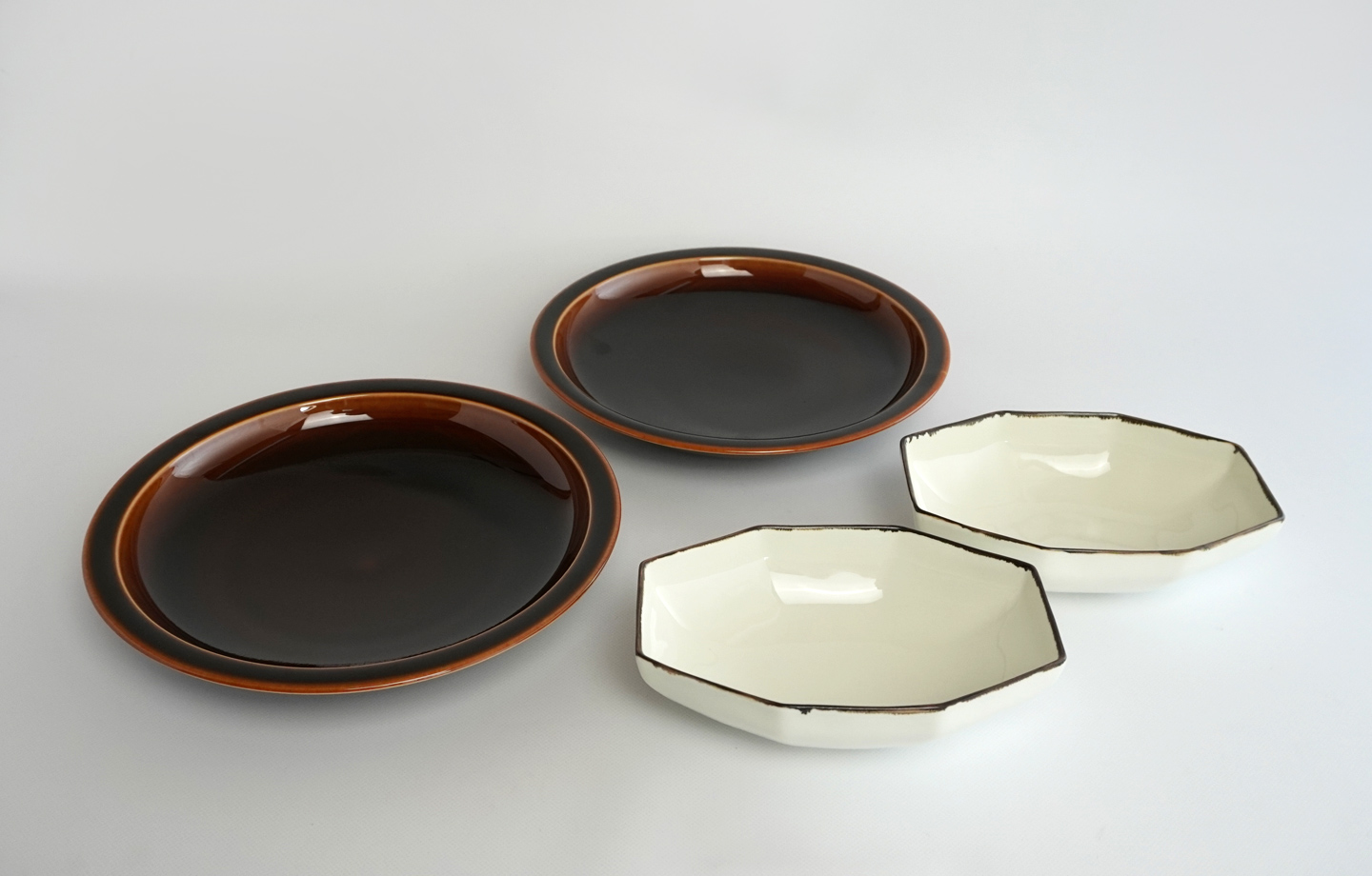 楽天市場】骨董○古志野葉文小皿5枚○絵志野 / 発掘品 | 桃山