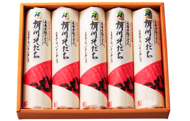 訳あり商品 五島手延うどん「有川そだち」・5束セット│江口元手延製麺《上 うどん